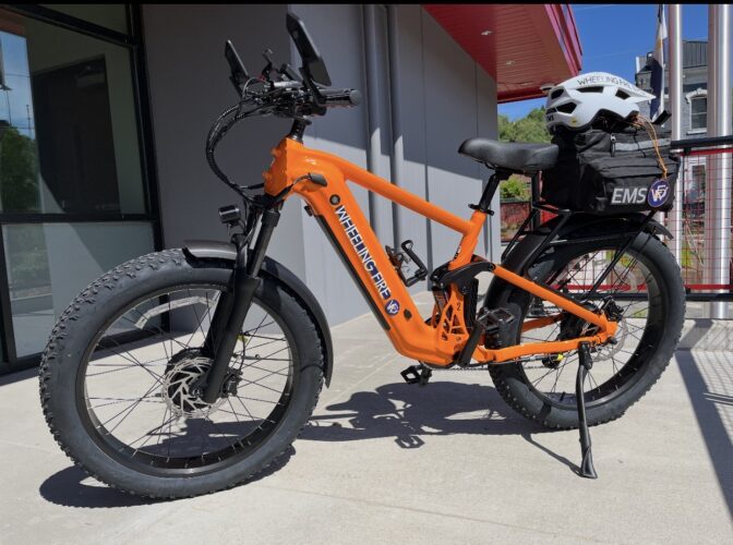 Wheeling Fire Department Adds E-Bikes To Fleet For Wellness Weekend